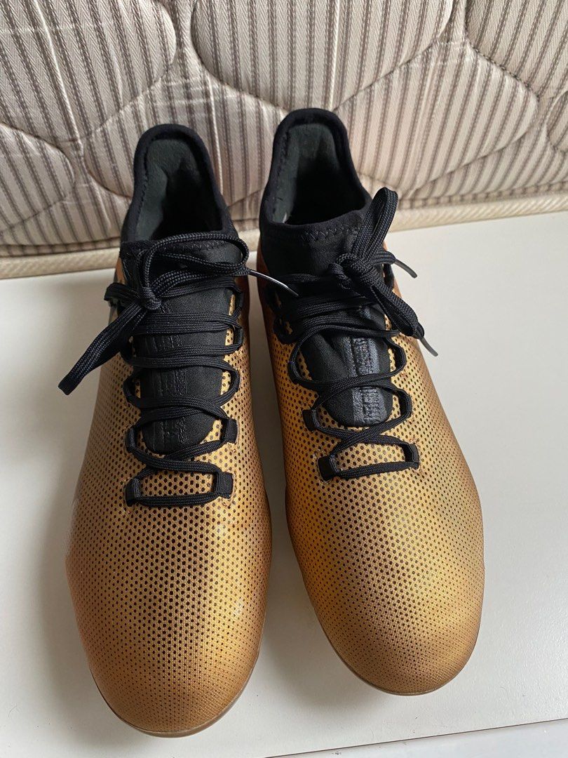 Adidas x17 1 hotsell gold