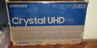 Bought in 2021, Samsung Smart TV, Crystall UHD, 55inch, Screen not working.