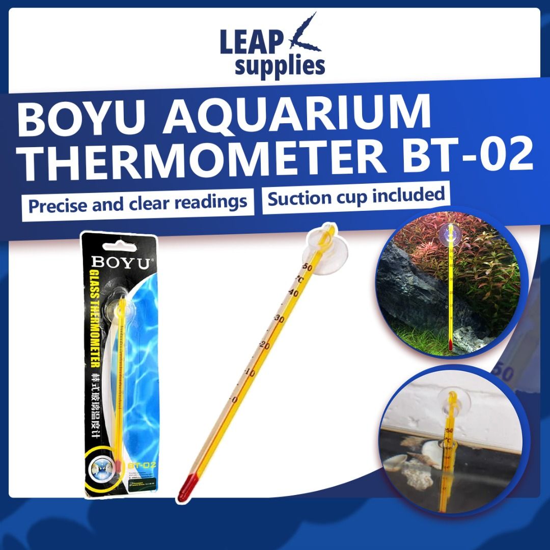 Boyu Aquarium Glass Thermometer BT-02