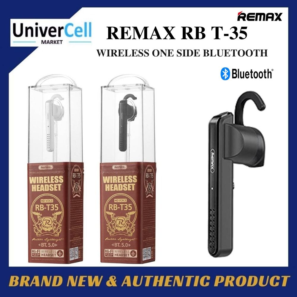 Brand New Remax RB T35 One side Bluetooth Earphone Same Day Delivery Express Delivery Store Pickup Available