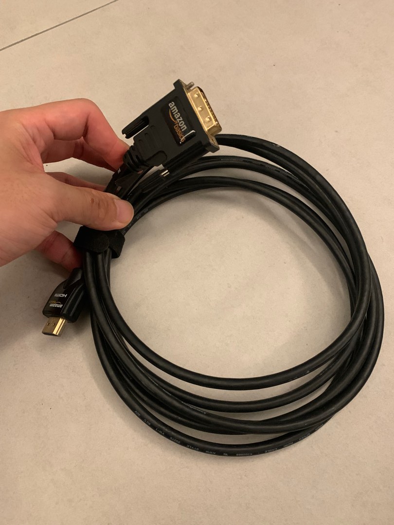 AmazonBasics HDMI to DVI 3 metre Cable for Display Monitor, Computers