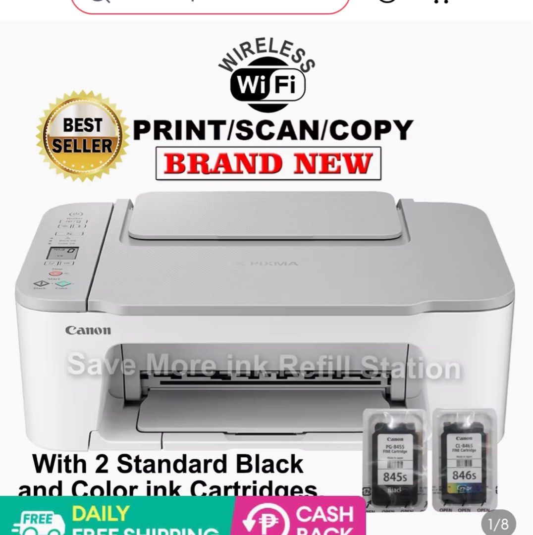 Canon Pixma Second Hand (Category: Printers, Scanners & Copiers) located in Manila. Submitted by heysoulsissy (Listing ID 1248454428, Image 1). Description: .