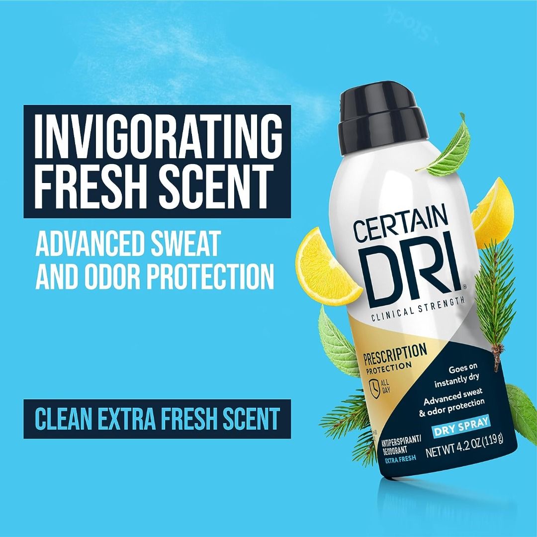 Certain Dri Clinical Strength Prescription Protection Antiperspirant