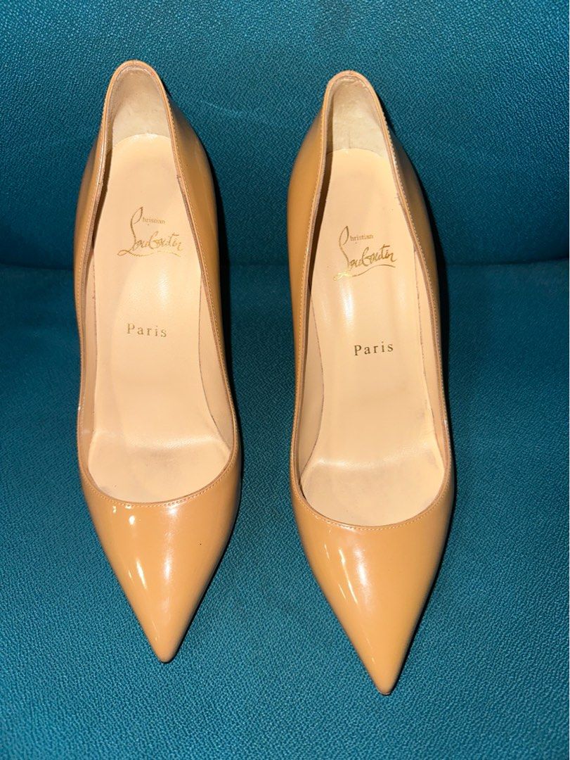 Christian louboutin pigalle 100 nude new arrivals