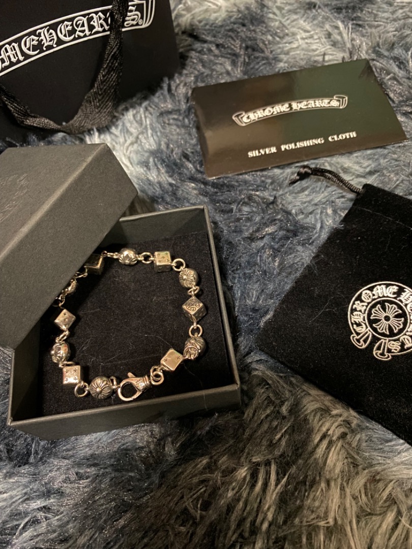 Chrome Hearts Dice Ball Bracelet Men s Fashion Watches