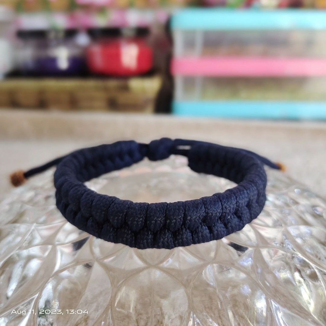 Chunky Wax Cord Bracelet