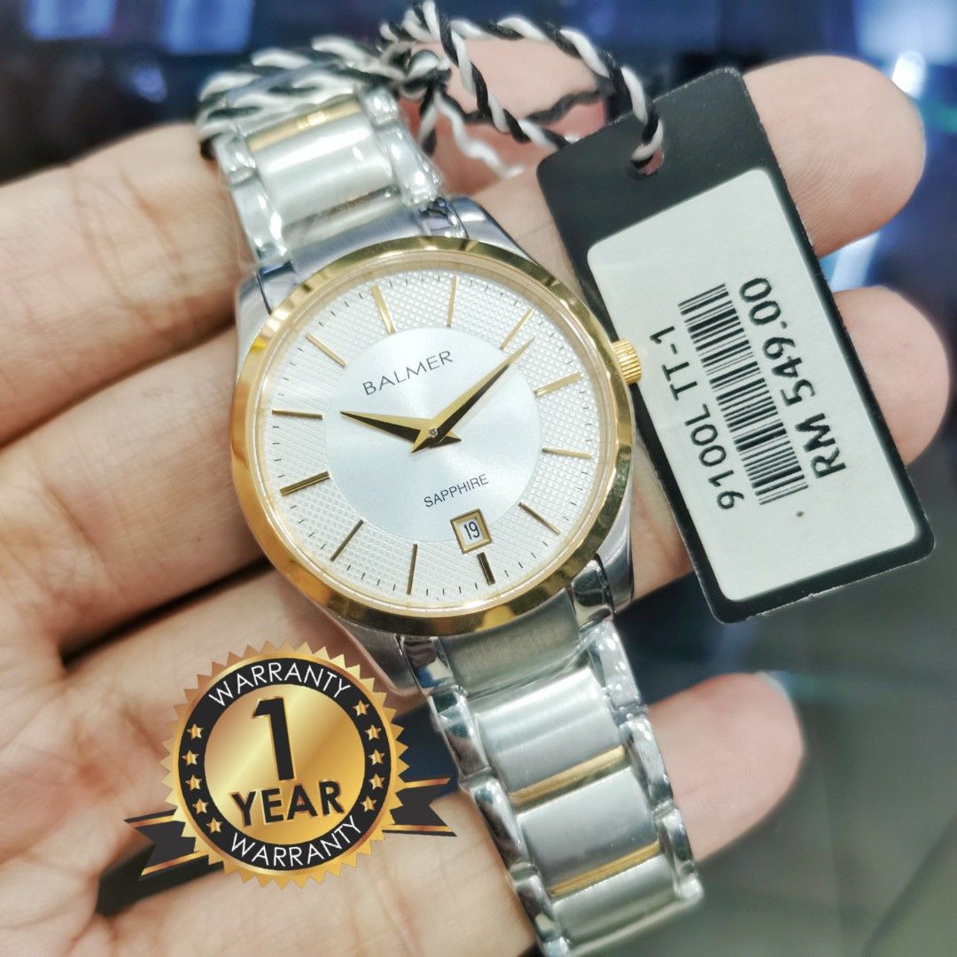 CLEARANCE Balmer Sapphire Women Watch Stainless Steel
