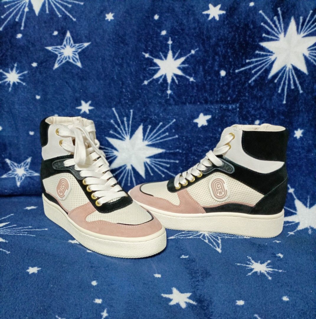 C220 signature high sales top sneaker