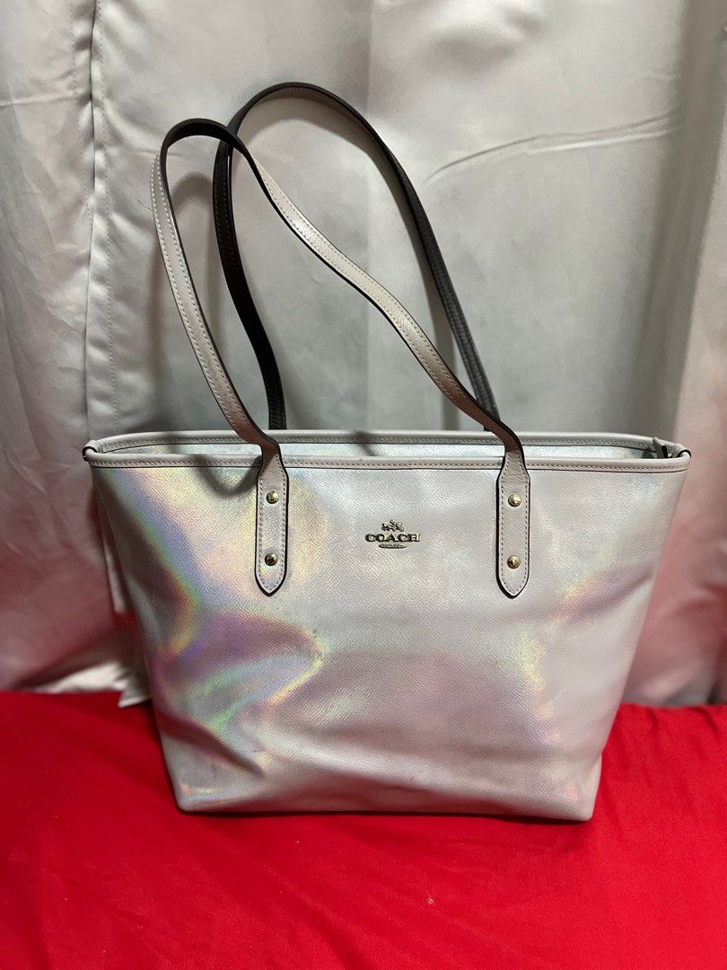 Coach hologram bag top