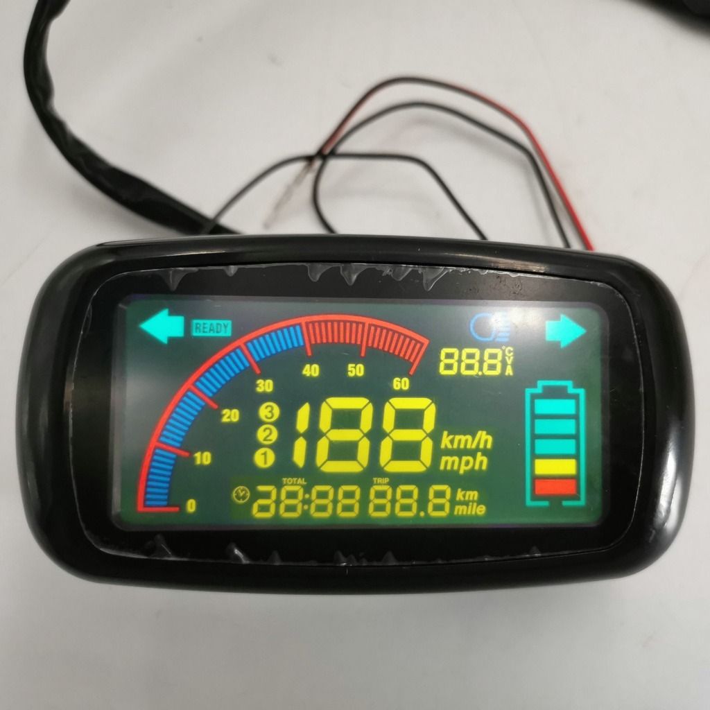 Ebike speedometer top