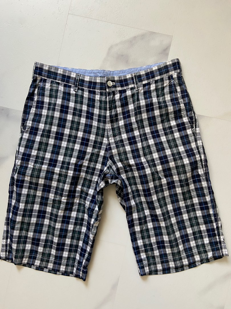 Comme des Garcons Checkered Shorts