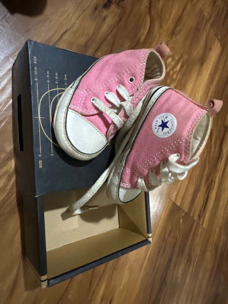 Converse first star pink store