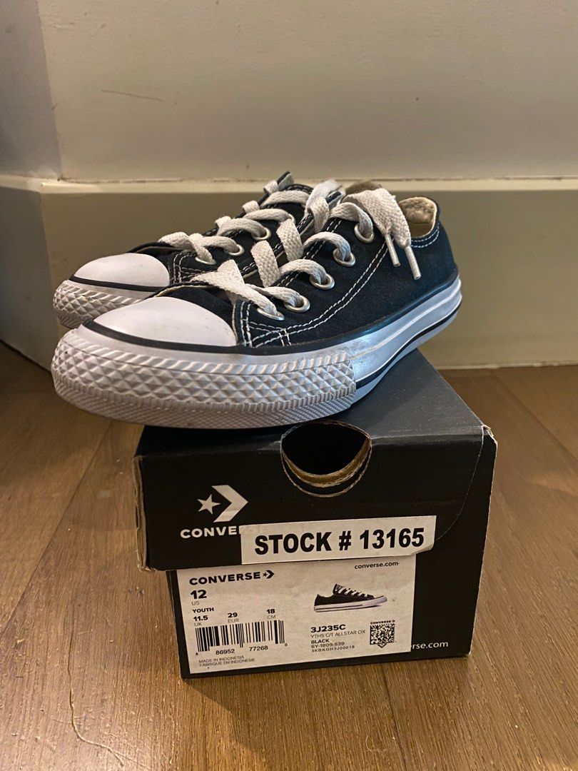 Kids converse on sale size 2