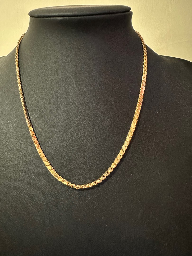 damascus necklace chain, Women's Fashion, Jewelry & Organisers