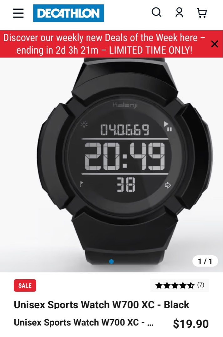 Decathlon sports watch deals
