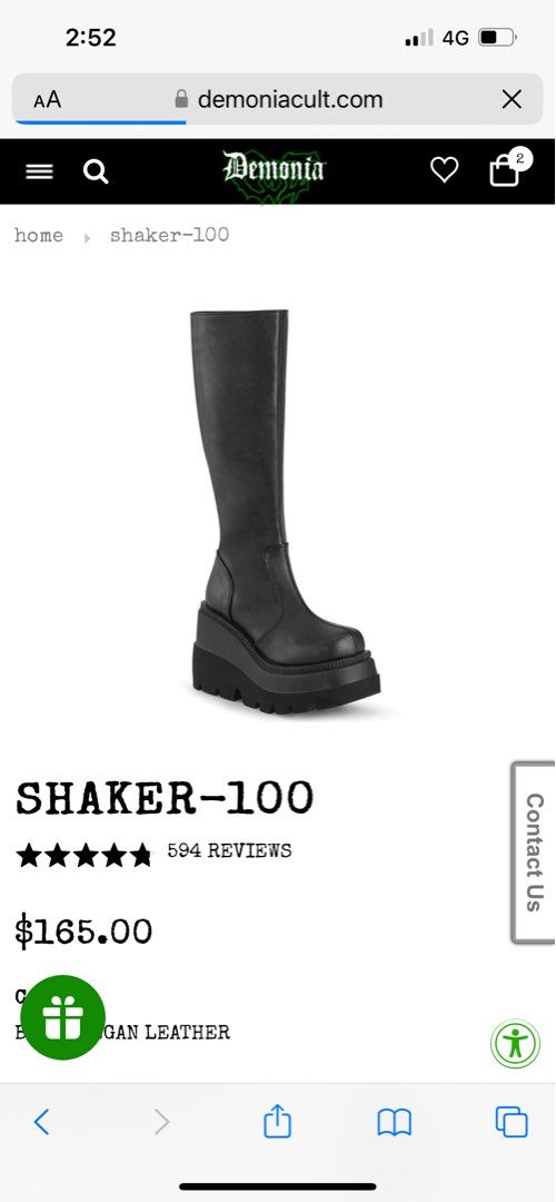 demonia shaker 100