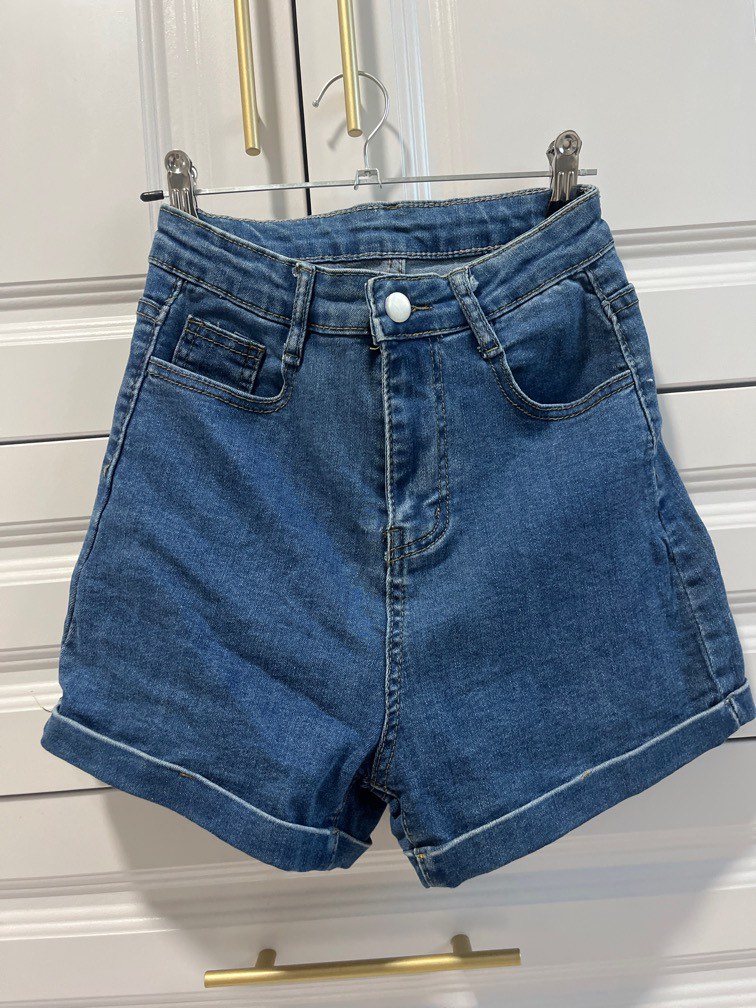 Denim Shorts High Waist