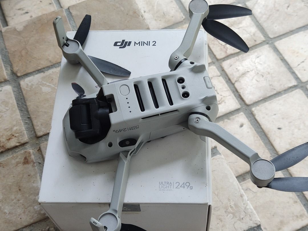 dji mini 2 drone only gimbal stuck Photography Drones on Carousell