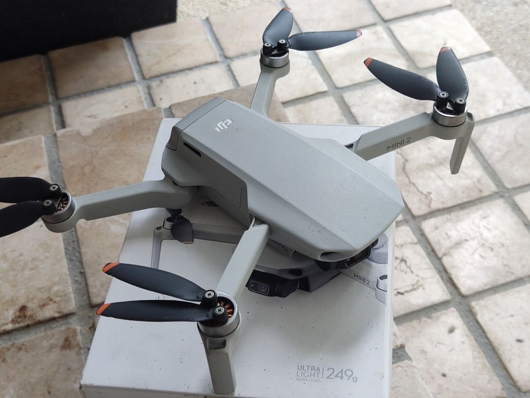 dji mini 2 drone only gimbal stuck Photography Drones on Carousell