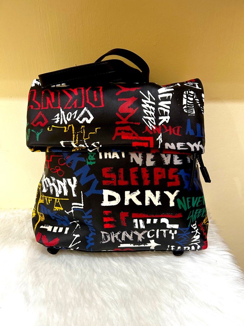 Dkny tilly graffiti backpack discount