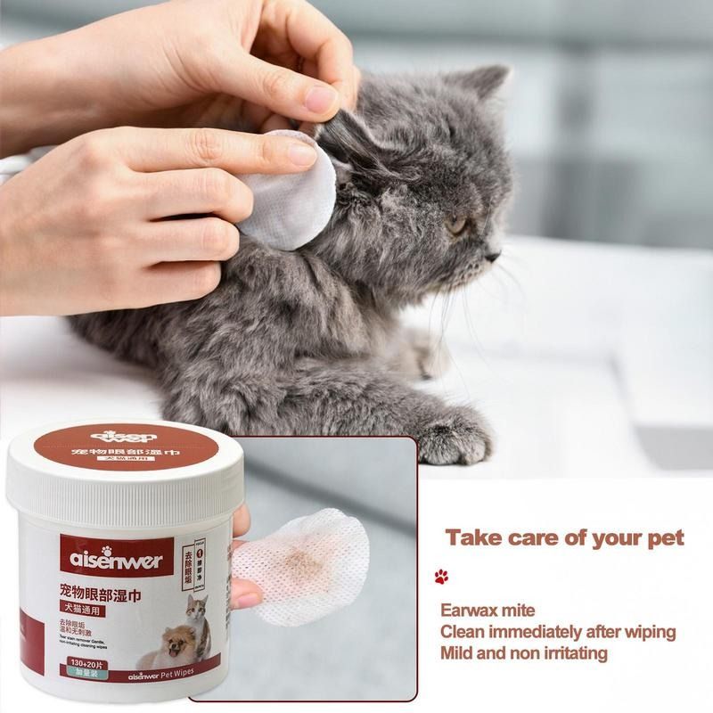 Kitten online eye wipes