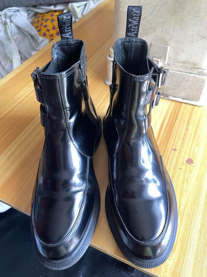 Dr. martens flora smooth chelsea boot discount