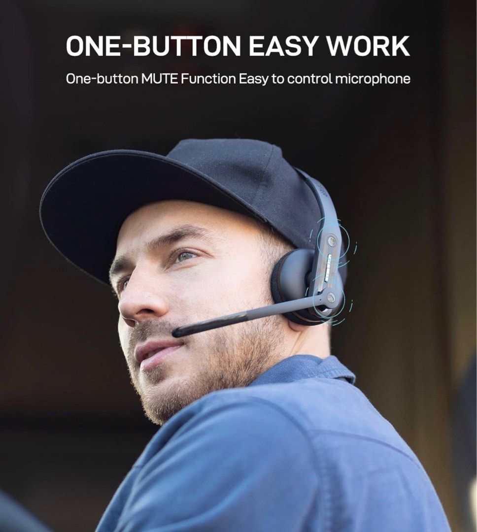 Edifier CC200 Bluetooth Headset with Noise Cancelling Microphone (Used ...