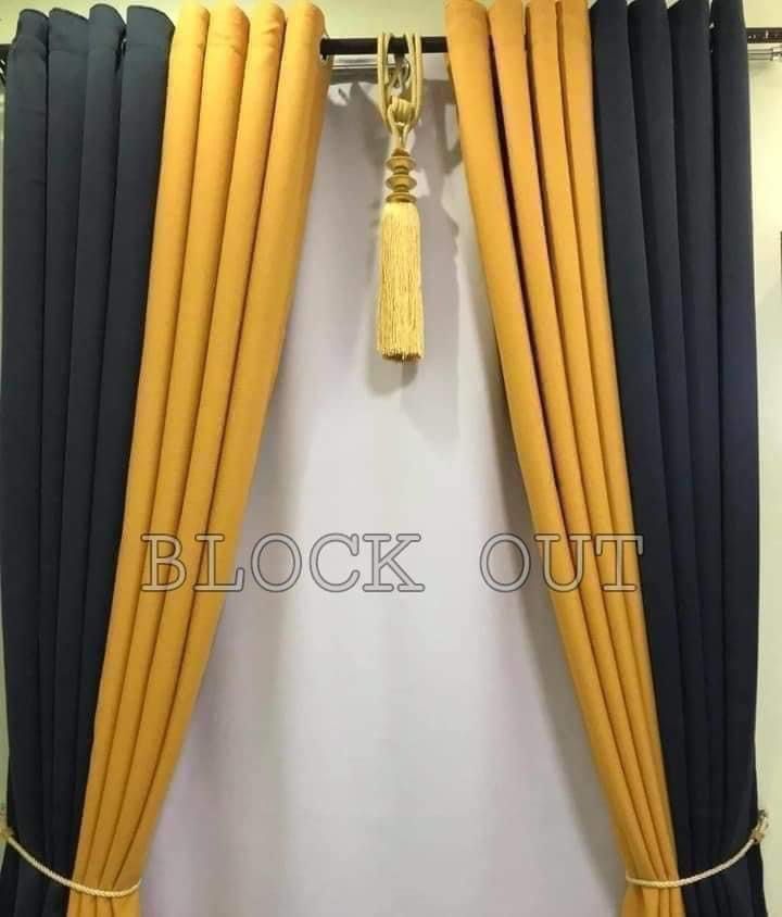 Elegant curtains (Category: Curtains & Blinds) located in Pasig City. Submitted by lizzy_ph (Listing ID 1248428334, Image 1). Description: 3in1 set - 6ft long - 1500 plus sf 3in1 set - 7ft long - 1700 plus sf Makapal ang tela .
