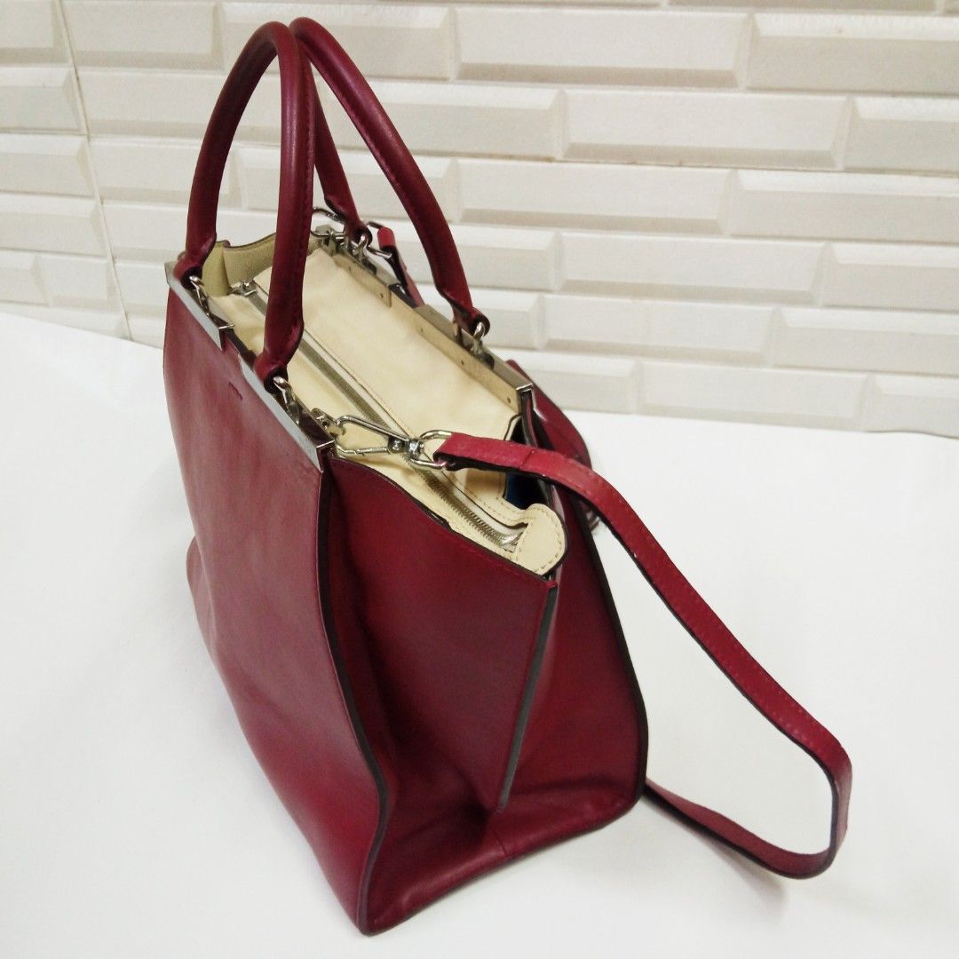 FENDI Trois 3 Jour 2 way Hand Shoulder Bag