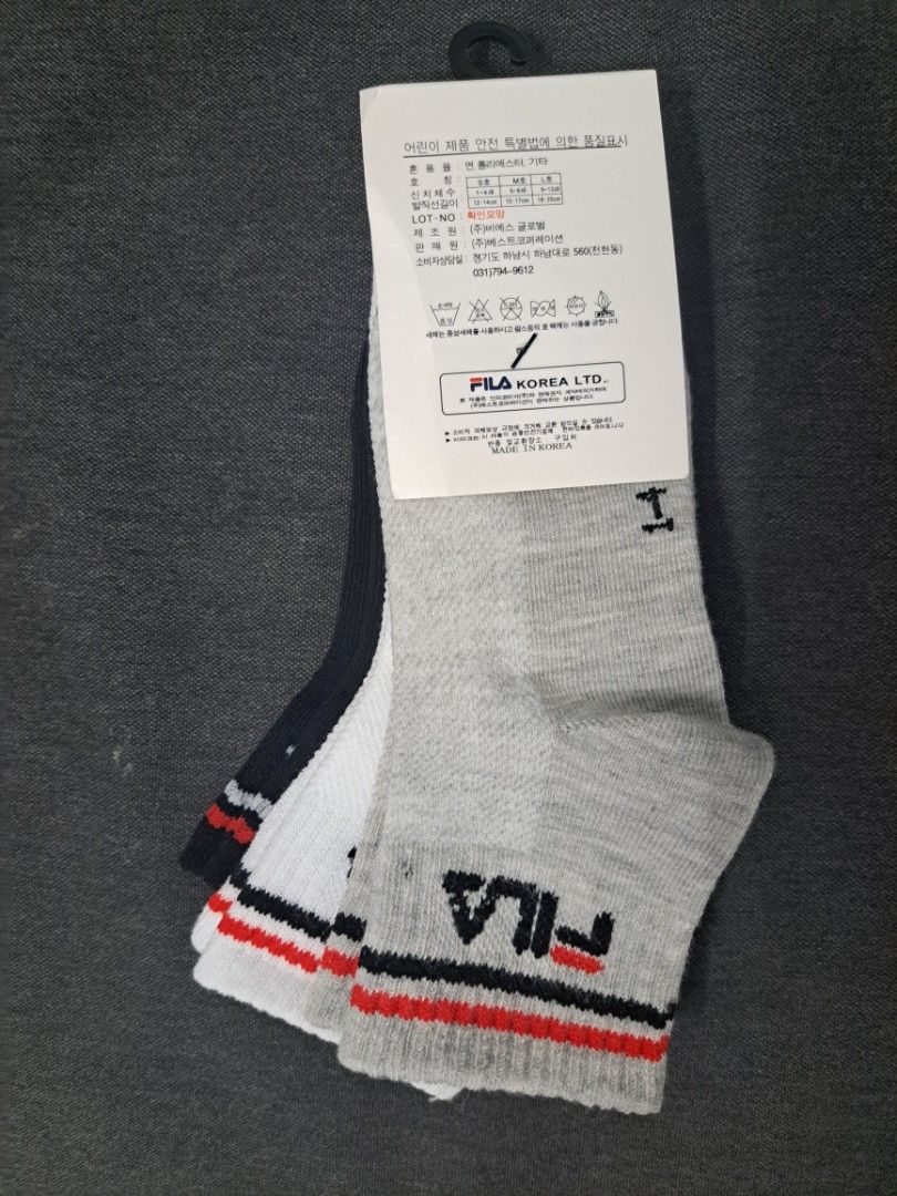Fila baby socks cheap