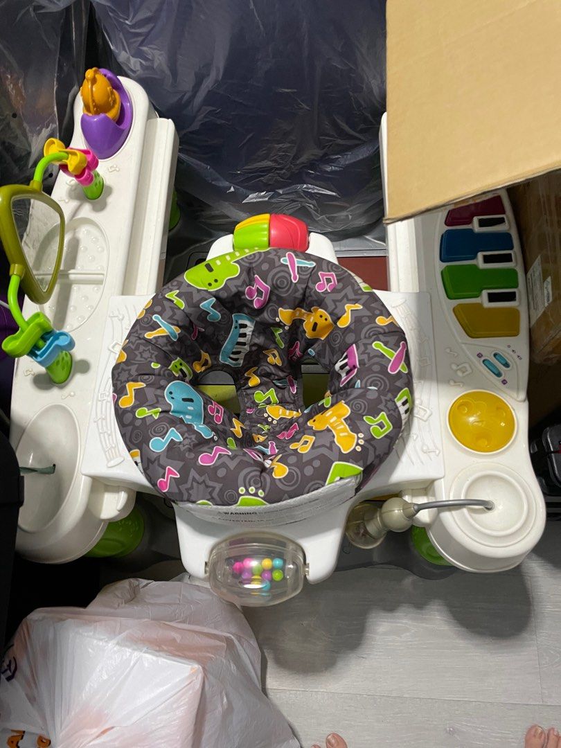 Fish price step and play piano exersaucer, Babies & Kids, Infant