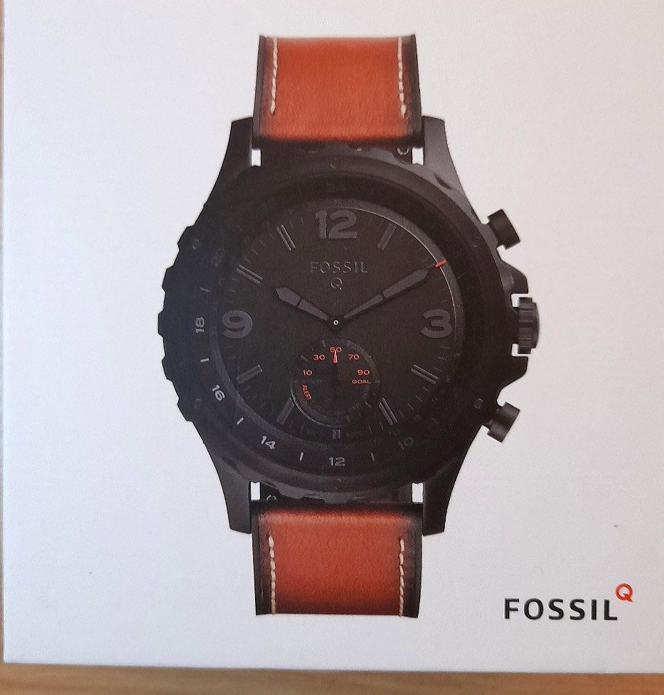 Fossil q online nate hybrid watch
