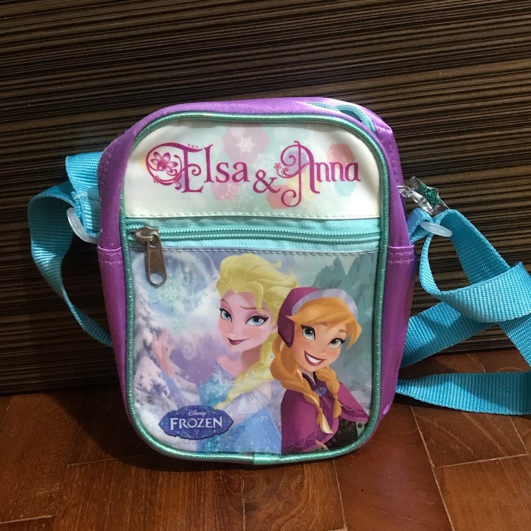 Frozen Elsa Anna Adjustable Strap Sling Bag