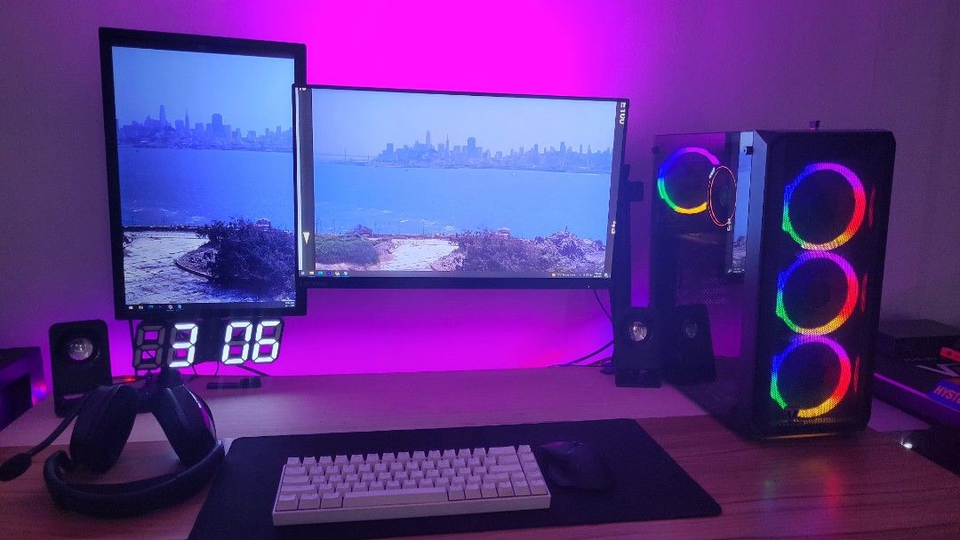 Full Gaming Setup on Carousell