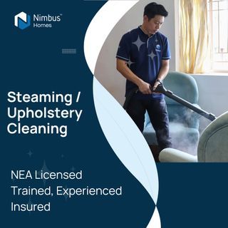 Curtain / Furniture Steaming and Upholstery Cleaning and Disinfection