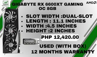 GIGABYTE RX 6600XT GAMING OC