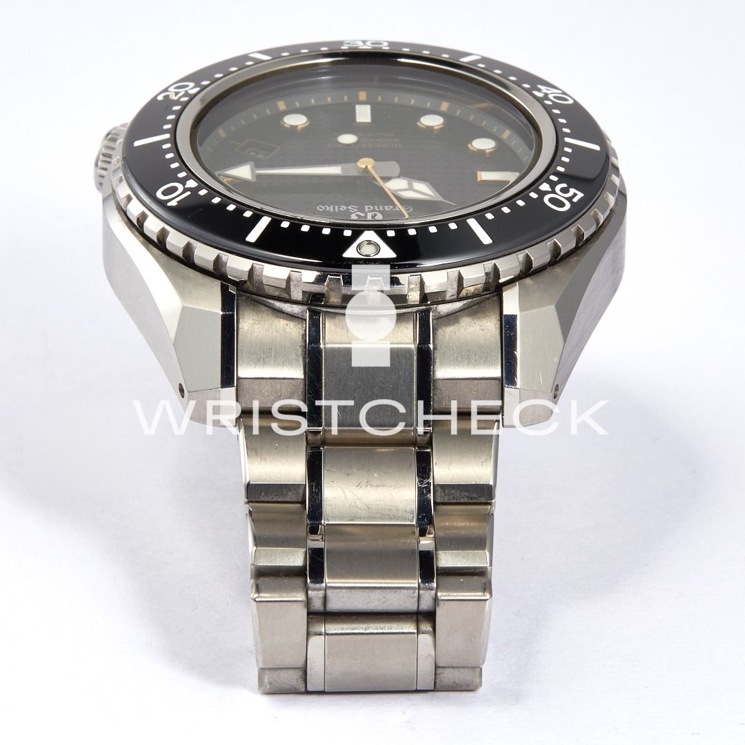 Grand Seiko Hi Beat 36000 Professional Titanium Black Dial