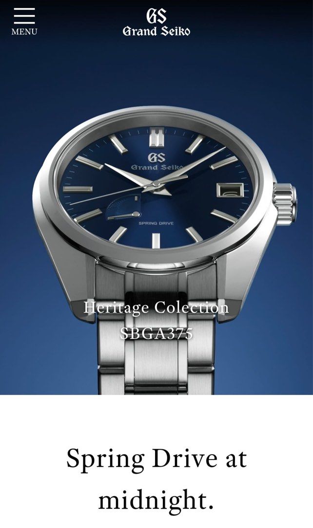 Sbga375 grand seiko store