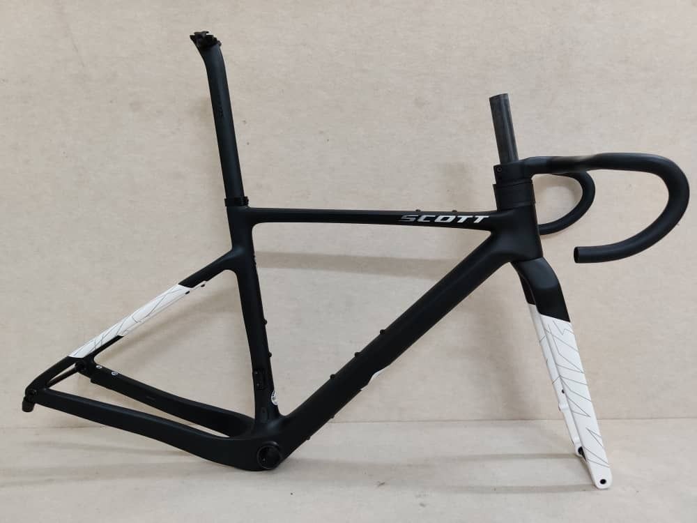 Scott addict sales gravel frameset