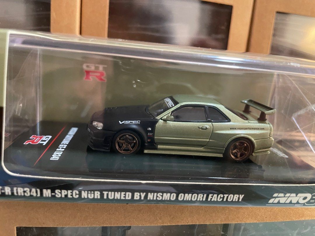 GTR R34 Nissan Skyline nismo Omori Factory, Hobbies &amp; Toys, Toys - nissan skyline r34 gtr omori factory