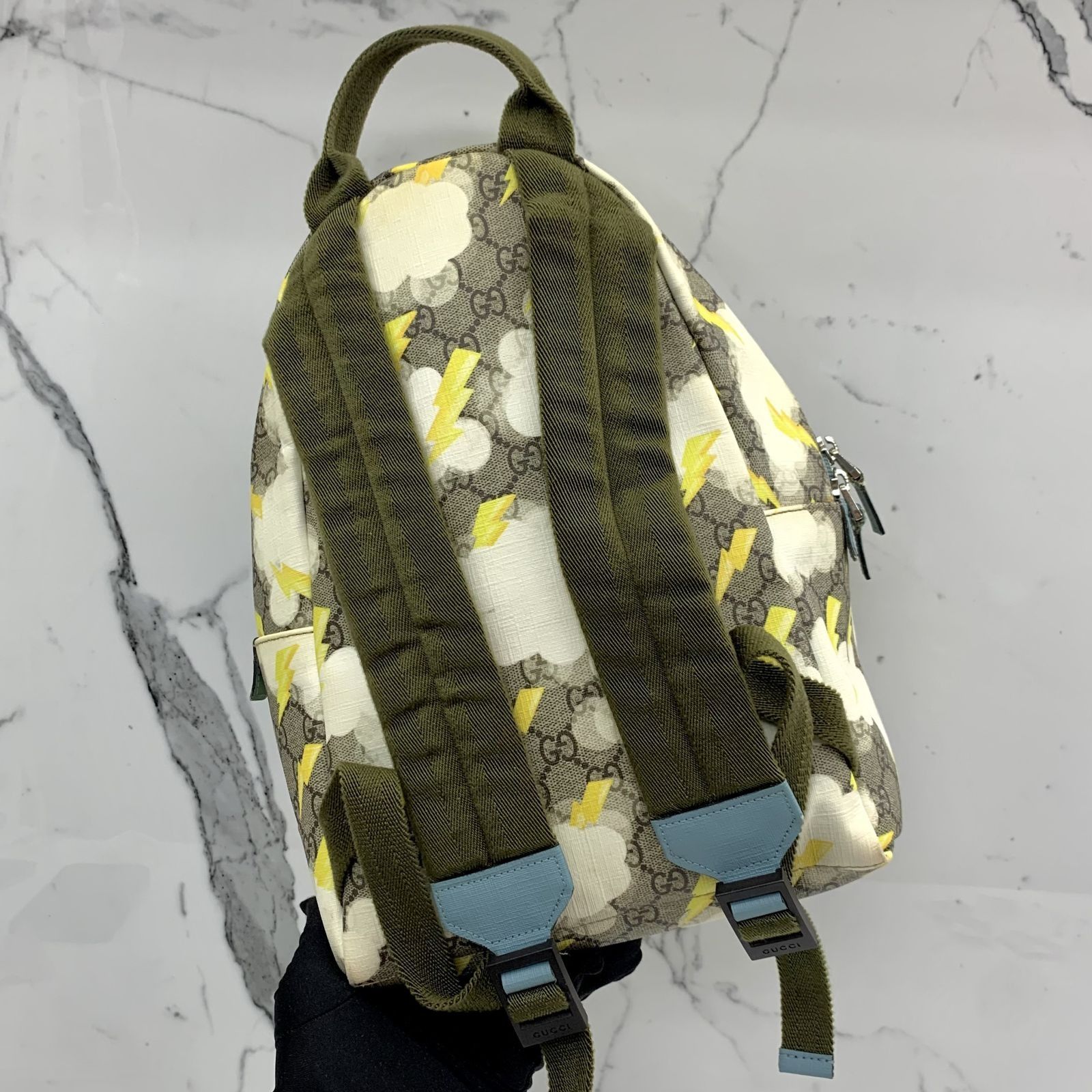 GUCCI 271327 MULTICOLOUR PATENT GG KIDS RUCKSACK 237024130 AL Luxury Bags Wallets on Carousell