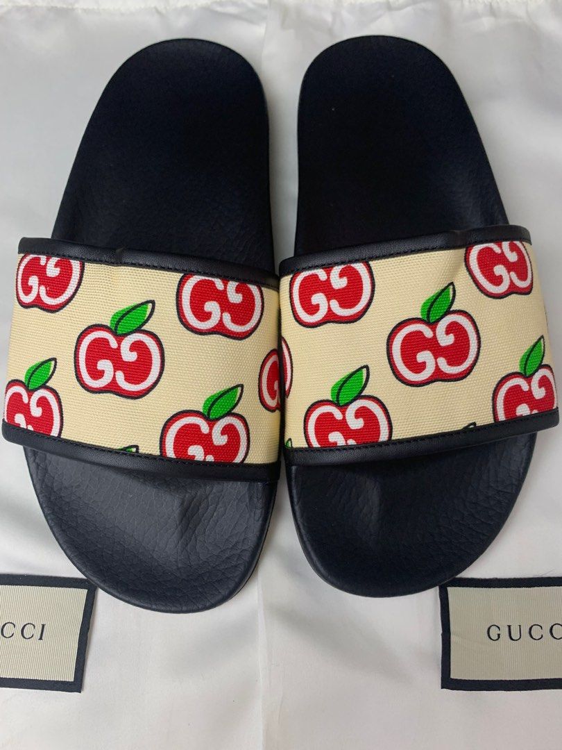 Apple hot sale gucci slides
