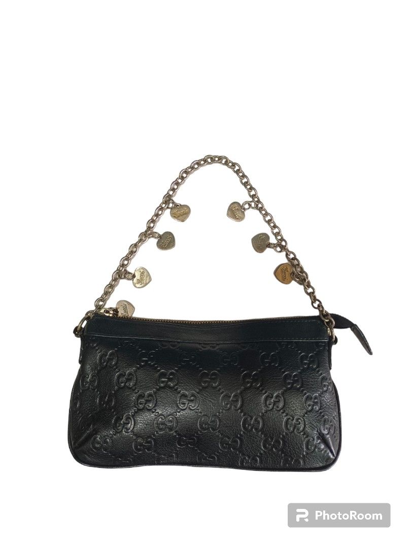 Gucci GG Pochette vintage leather bag Luxury Bags Wallets on