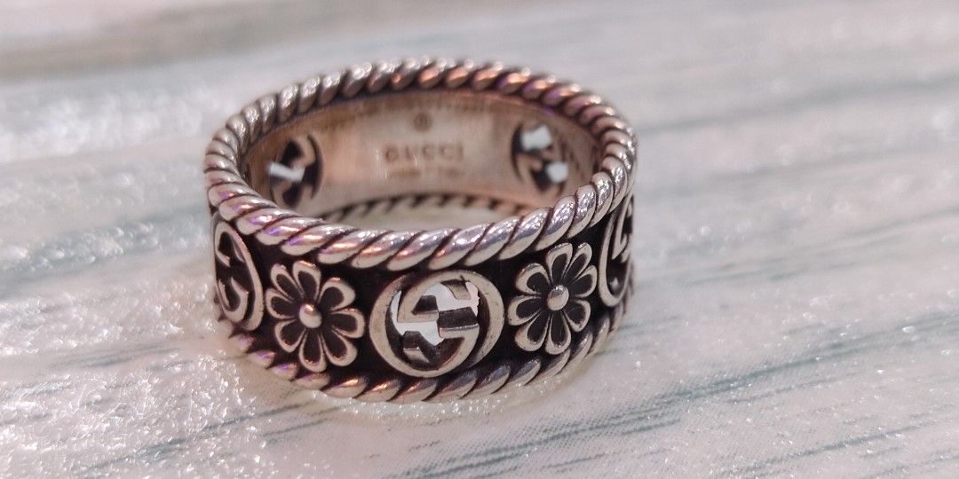 Gucci Silver Ring Women s Rm599