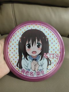Himouto! Umaru chan big badge with stand
