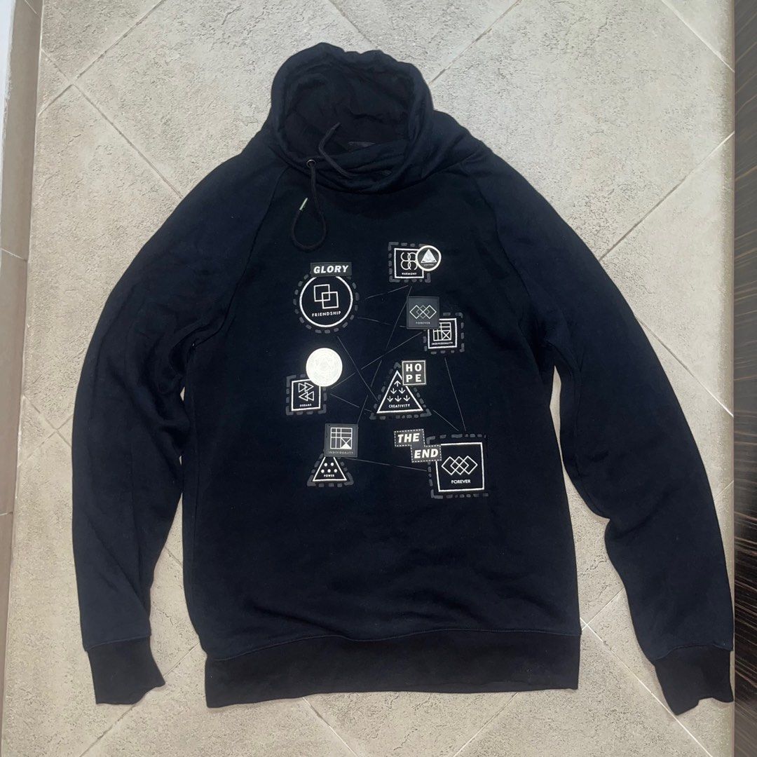Mens black turtleneck h&m sales