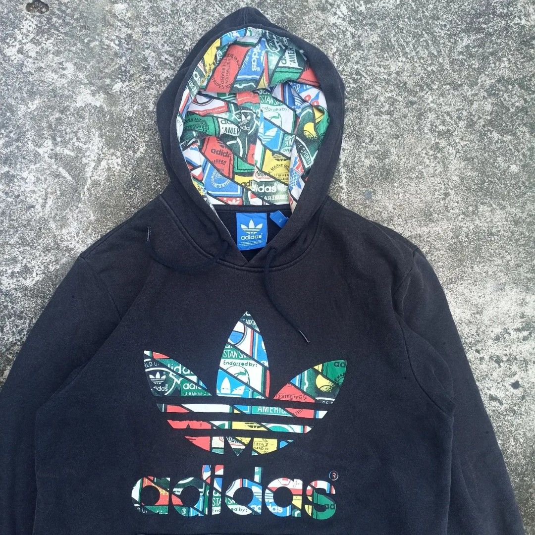 Adidas hoodie sale multicolor