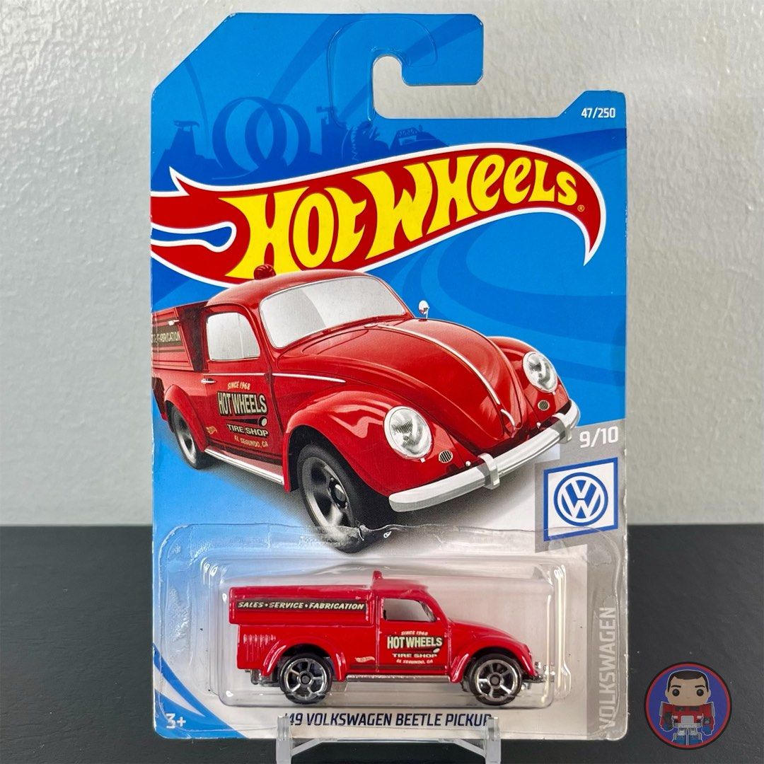 Hot Wheels 49 Volkswagen Beetle Pickup Volkswagen 1 64 Scale