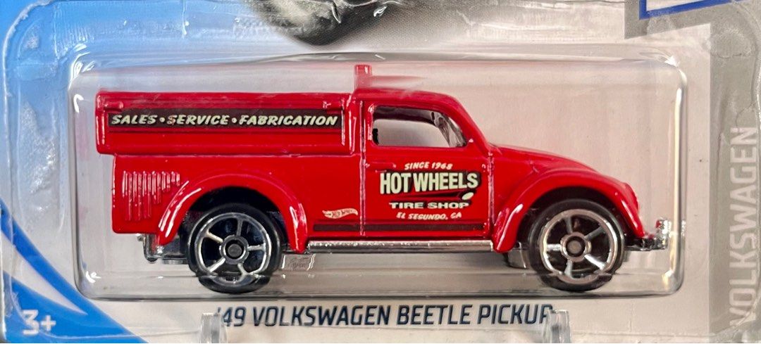 Hot Wheels 49 Volkswagen Beetle Pickup Volkswagen 1 64 Scale Diecast Model Car Hobbies Toys Toys Games on Carousell