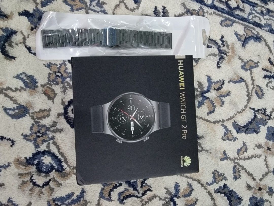 Huawei Watch GT2 Pro with Metal Band Announcements on Carousell